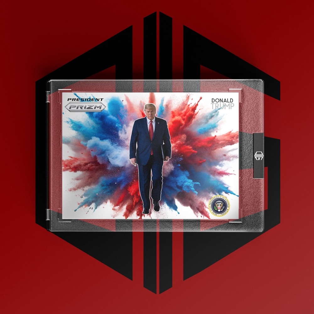 Custom collectors TRUMP trading card